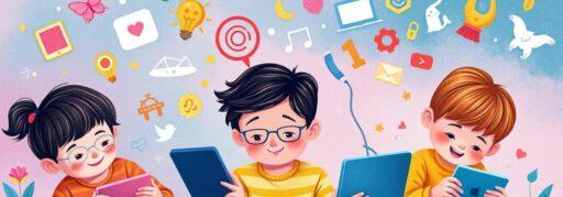 Zu sehen ist das Beitragsbild 1 zum Beitrag mit dem Thema: Die Auswirkungen von Medien auf die psychische Gesundheit von Kindern