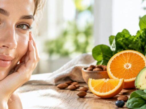 Zu sehen ist das Beitragsbild 1 zum Beitrag mit dem Thema: Vitamine für die Haut